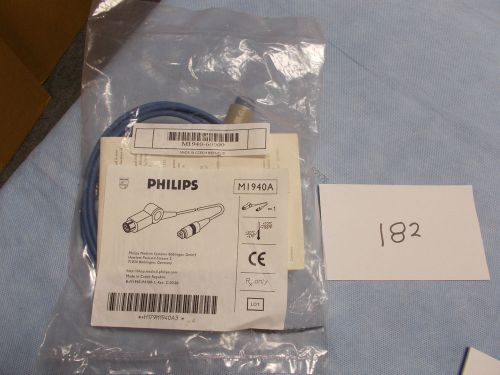 Philips SPO2 Adaper Cable # M1940A (NEW INPACKAGE)
