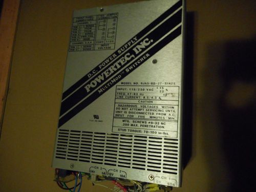 Powertec DC Power Supply 6JA5-BD-27-S1425 Multimod switcher