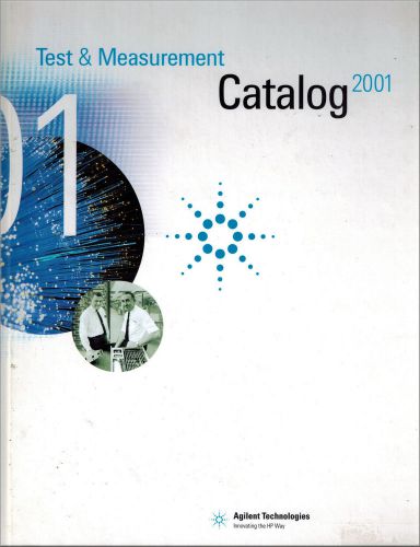 Hewlett Packard Electronic Test Catalog Hardback 2001