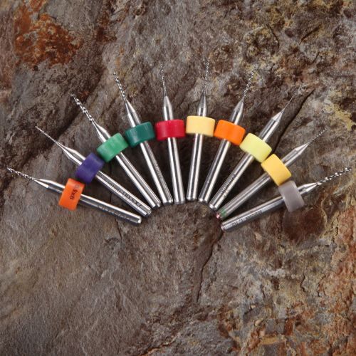 10pcs pcb print circuit board carbide drill bits tool carbide diy 0.3mm to 1.2mm for sale