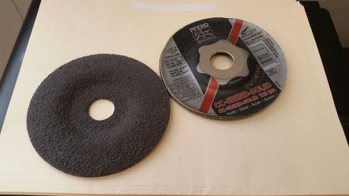 PFERD  5 DISCS  61201 CC-Grind-Solid  5&#034; x 7/8&#034; SG Steel