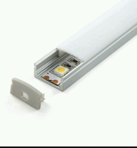 Piece of aluminum lighting LED length 10 cm