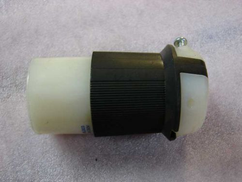 Hubbell l6-30r connector body  hbl2623 250v 30 amp for sale