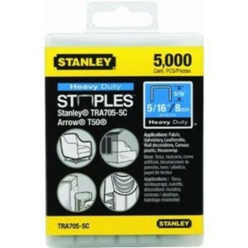 Stanley TRA705-5C 5 000 Units 5/16-Inch Heavy Duty Staples