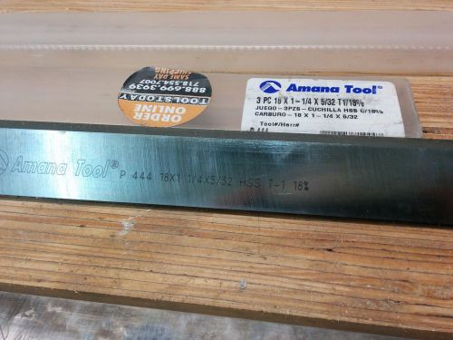 Amana tool planer or jointer blades