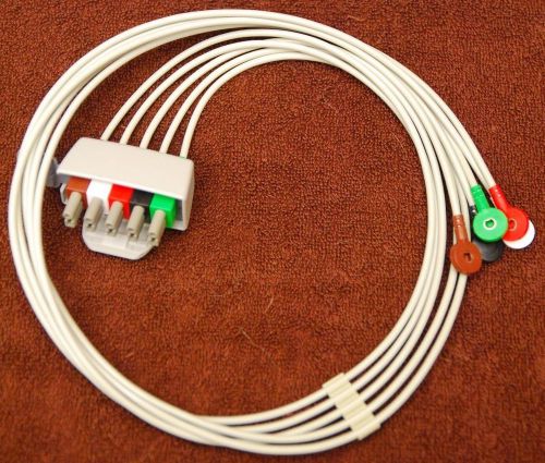HP Philips M2593A 29&#034; 5 Lead Leadset For HP/Philips Transmitter Model M2601A