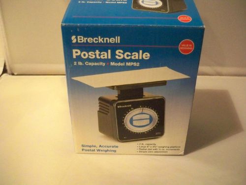 Brecknell Postal Scale Model MPS2~~2 lbs. Capacity~~ New In Box