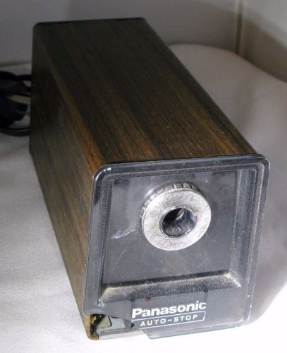 Panasonic KP-77N Electric Pencil Sharpener - Made in Japan - Tested Well