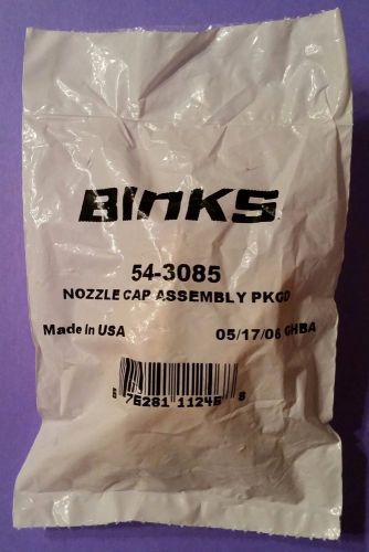 Binks Nozzle Cap Assembly Pkgd 54-3085