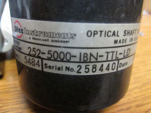Optical Shaft Encoder 252-5000-IBN-TTL-LD