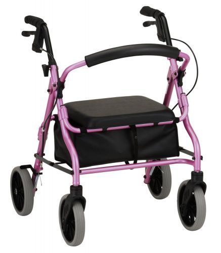 Zoom 18 rolling walker, pink, free shipping, no tax, item 4218pk for sale