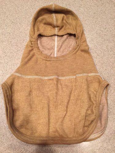 Firefighter Nomex Hood Tan Turnout Gear  One Size Fits All Turnout