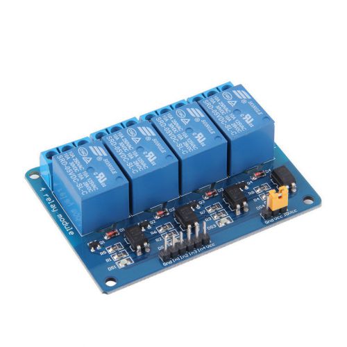 New 4 Channel 5V Relay Module Board Shield For PIC AVR DSP ARM MCU Arduino LX