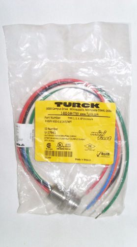 TURCK - Mini Fast CABLE ASSEMBLY P-RSFV 632-0.3/14.5/NPT ~  U-17941  *NEW*