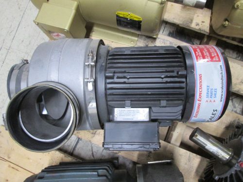 Dietz Motor w/ Blower SB80-090-115/2 460V 11040038 3Ph 5-10HP Used