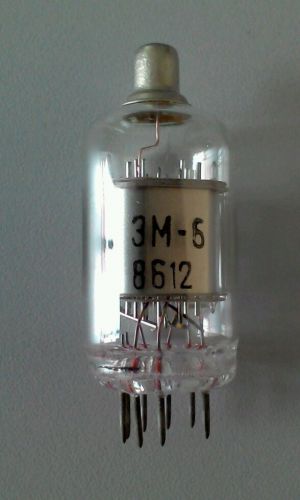 Vintage TUBE Soviet electrometric lamp EM-6 non-used