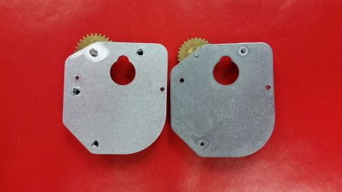 Standard Electric Motor Plate W/Gear for CR &amp; GRC Clock Movement lot of 2