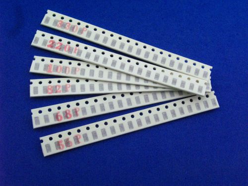 1206 smd smt chip capacitor assortment kit  38 values each 20pcs for sale