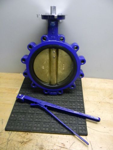 Nibco 10&#034; lug style butterfly valve epdm alum./brnz. 200 psi #n200235lh-10 for sale