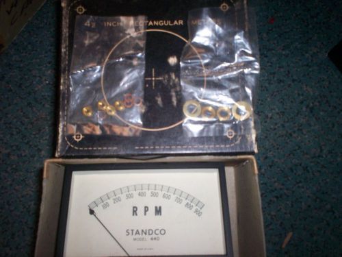 Standco antique RPM meter