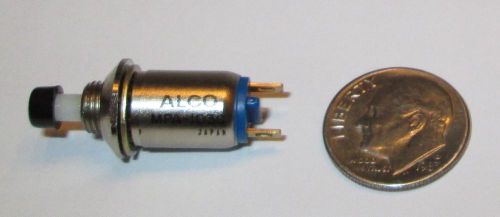 ALCO MPA-103C SPST OFF-ON MOMENTARY SUB-MINIATURE PUSHBUTTON SWITCH 3 AMPS NOS