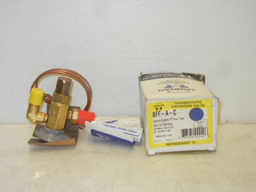 SPORLAN BFF-A-C NEW THERMOSTATIC EXPANSION VALVE 100705 BFGFAC