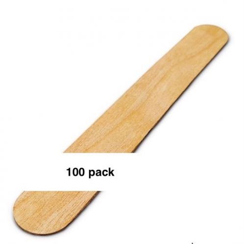 100 x medical tongue depressor, spatula 150x17mm birch, individual packed  for sale