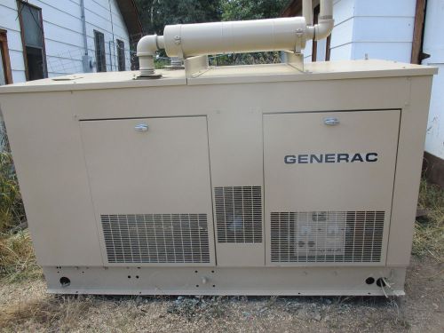 Generac 33kw 3 phase natural gas generator chevy 5.7 v8 powered. for sale