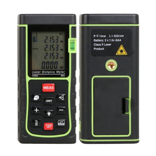 40m/131ft mini digital laser distance meter range finder measure diastimeter for sale