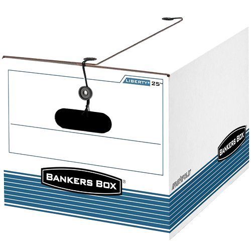 Bankers Box Liberty Medium-Duty Storage Boxes, Letter/Legal, 12 Pack (00025)