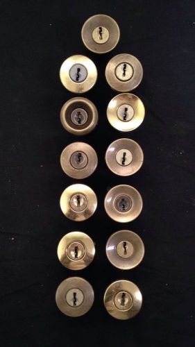 Kwikset Key in Knob Cylinders, No Keys, Set of 13 - Locksmith