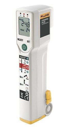 Fluke FP Plus FoodPro Plus Food Safety Thermometer, LCD Display, -31 Degrees to
