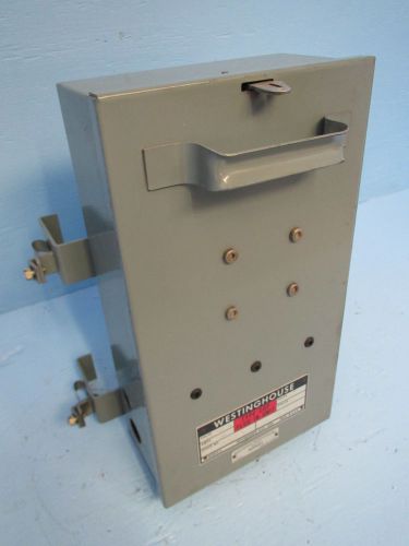 Westinghouse Type COP-321 30A Plug In Unit same as TAP321 Busway Fusible Busplug