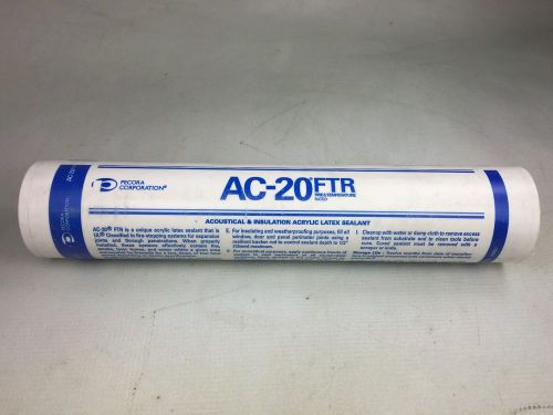 Pecora ac20 (fire &amp; temperature rated) acoustical &amp; insulation sealant 10 units for sale