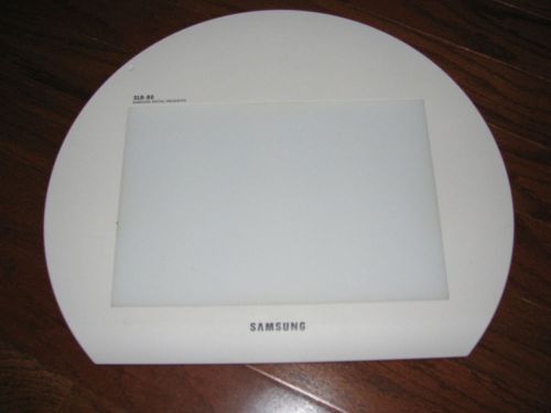 2 ivory samsung slb-80 lightbox for uf-80 series visual presenters used ex cond. for sale