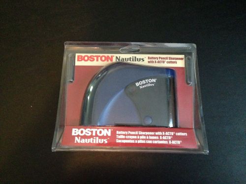 Boston Nautilus Battery Pencil Sharpener with X-Acto cutters