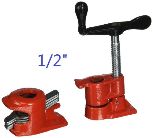 1/2&#034; wood gluing pipe clamp set heavy duty pro woodworking cast iron for sale