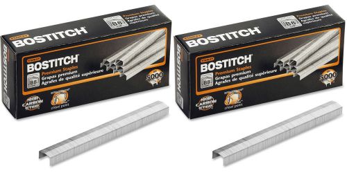 &#034;Bostitch B8 PowerCrown Premium Staples 0.25&#034;&#034; Leg Full-Strip (STCR21151/4) 2 Pa