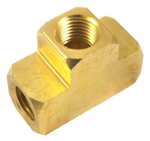 Forney 75363 brass tee, 1/4-inch female npt, 150 psi for sale