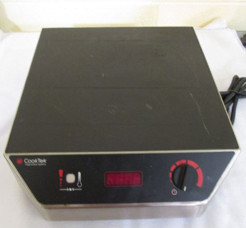 Cooktek commercial countertop induction cooktop model:mc1800, 110volts,made:usa for sale
