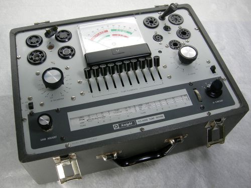 Knight kg-600b tube tester, fully serviced, calibrated, manuals &amp; paperwork for sale