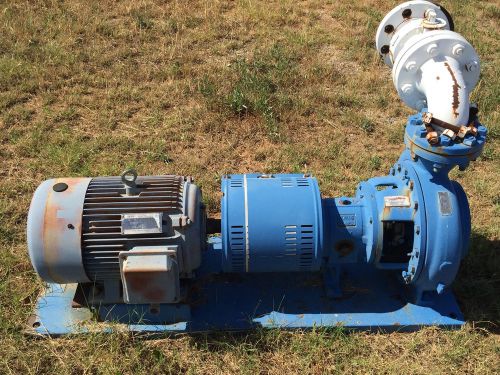 4X16-13 Goulds 3196 Complete Skidded Unit With 30 HP motor