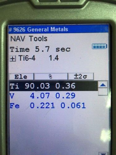 Titanuim (ti6al-4v) grade 5 metal rods/bars dia-16mm, length-280mm, w-240gram for sale
