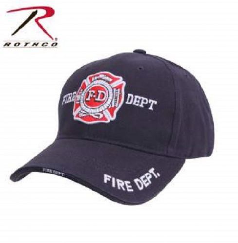 Deluxe low profile cap blue - fire department for sale