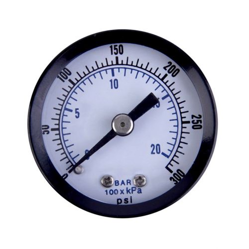 1/8&#039;&#039; npt air pressure gauge 0-300 psi back mt 1.5&#039;&#039; face g8 for sale