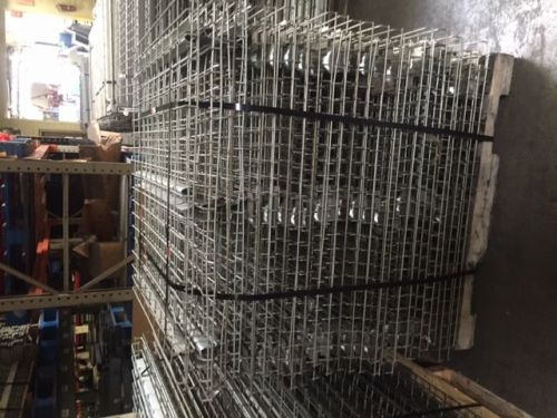 Welded wire decks 46&#034; wide x 42&#034; deep with three channels for sale