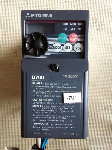 Mitsubishi Frequency Inverter FR-D720S-042-EC 1.5K