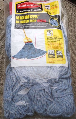Rubbermaid Maximizer Blended mop refills, Lot Of 5 Mop Refills . New In Package