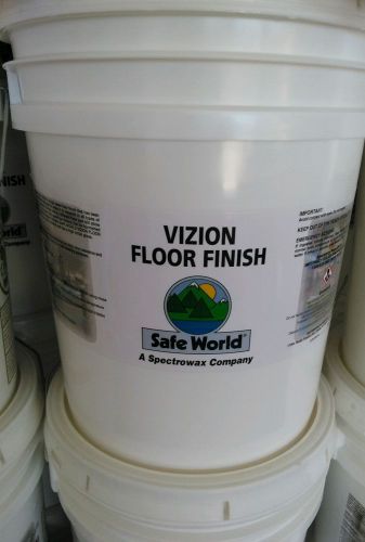 Vizion Floor Finish  (Wax) - 5 Gallon Bucket