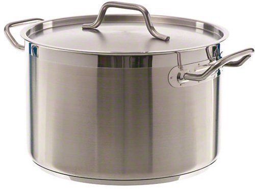 Update international sps-12 12 qt induction ready stainless steel stock pot for sale